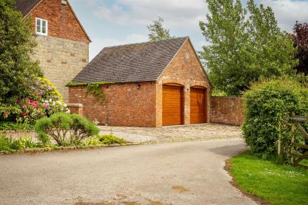 Brick and Tiled Double Detached Garage