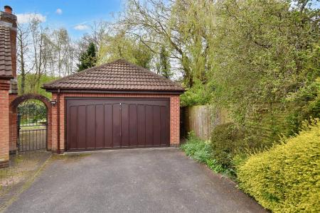 Brick Double Detached Garage