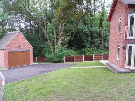 Brick Detached Garage