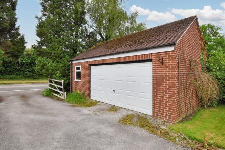 Brick Detached Double Garage