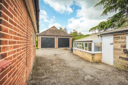 Brick Double Garage