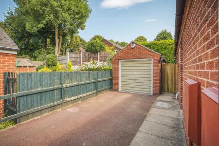 Brick Detached Garage