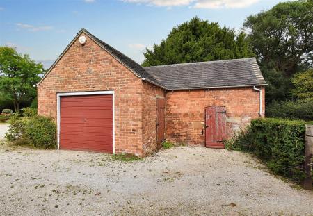 Large Driveway with Garage & Store