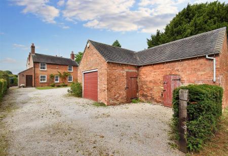 Large Driveway with Garage & Store