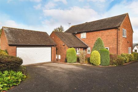 Brick Double Garage