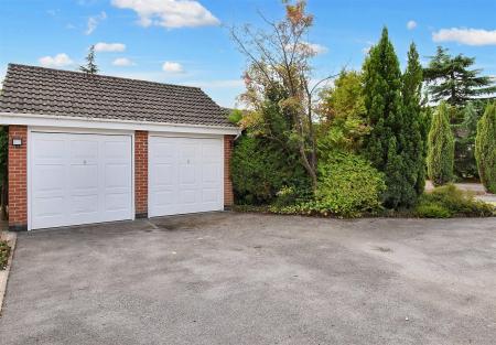 Brick Double Garage