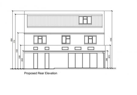Proposed Rear Elevation