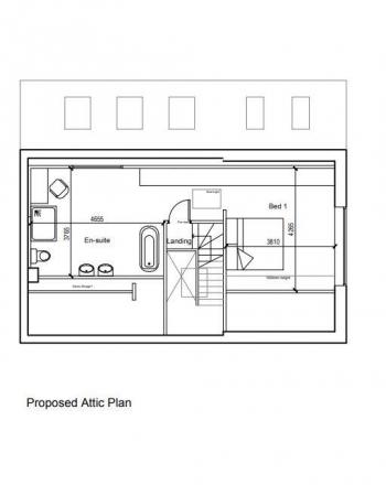 Proposed Attic Plan.