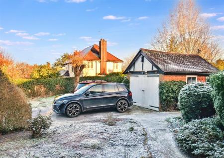 Brick Detached Garage