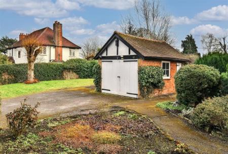 Brick Detached Garage