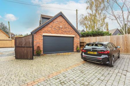 Detached Double Brick Built Garage