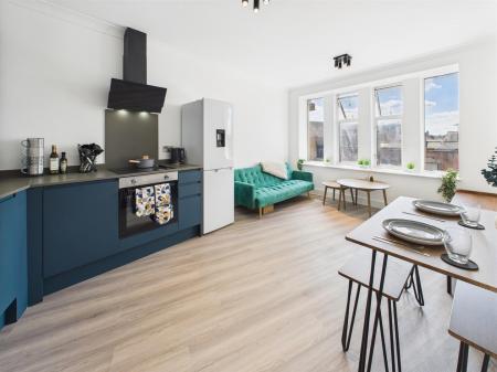 Superb Open Plan Kitchen Living Room