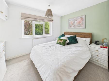 Master Bedroom With Built In Storgae