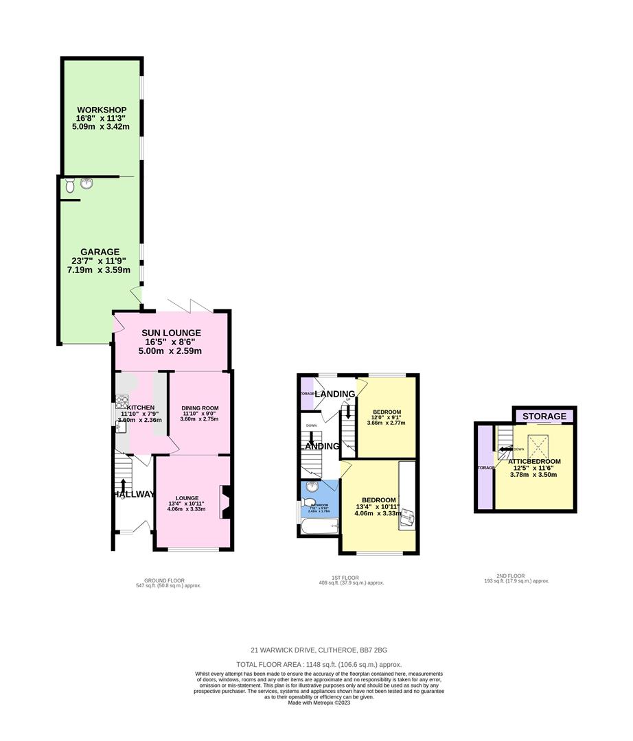 Warwick Drive, Clitheroe, Ribble Valley Printable Details