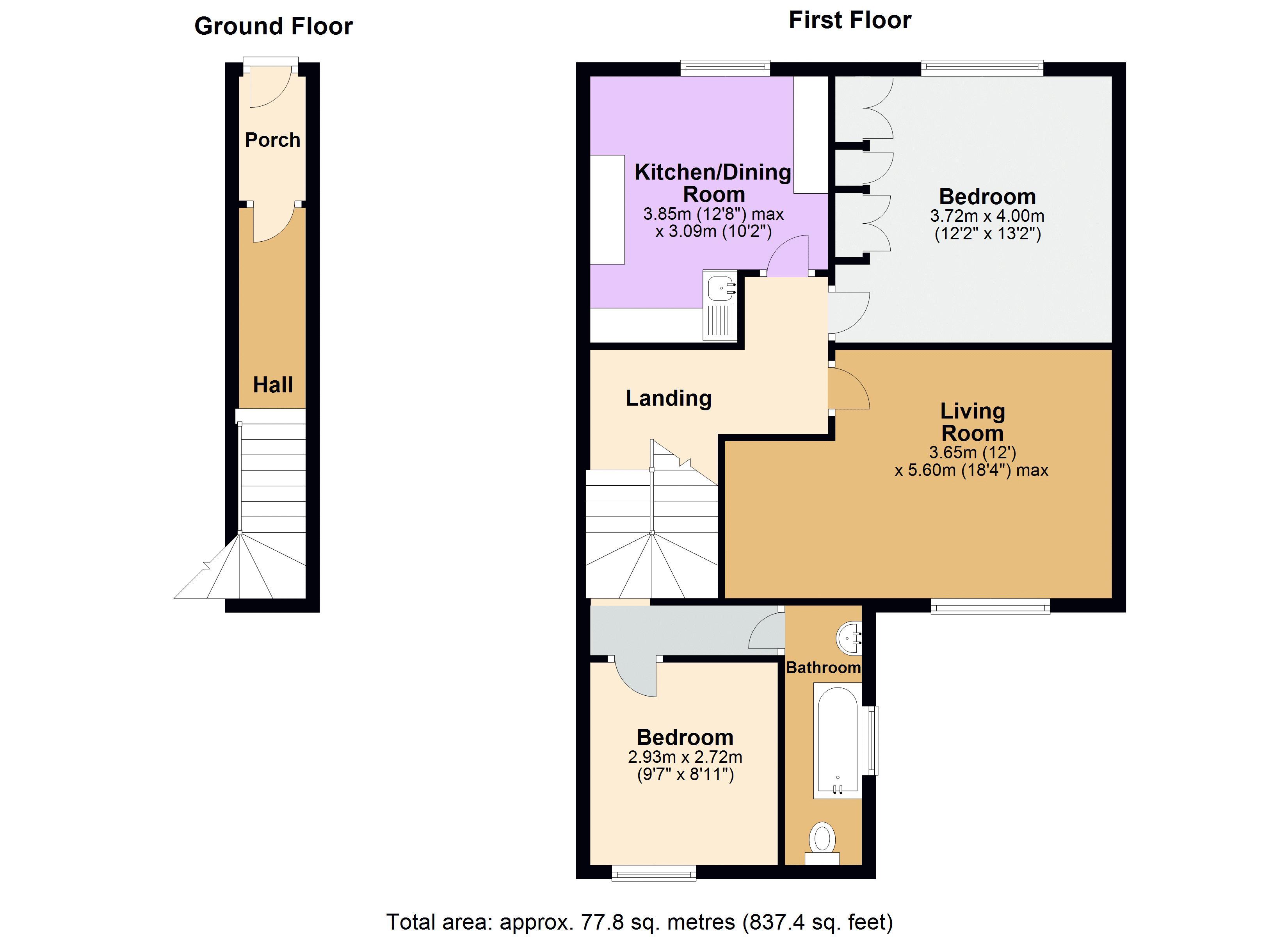 2 bedroom Terraced House for sale in WestonsuperMare