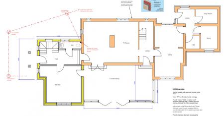 Extension downstairs plan