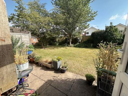 View from bed patio door