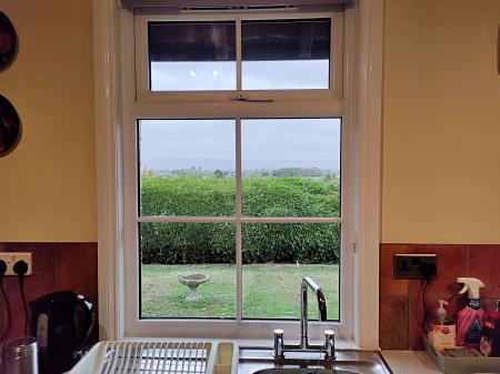 View from kitchen