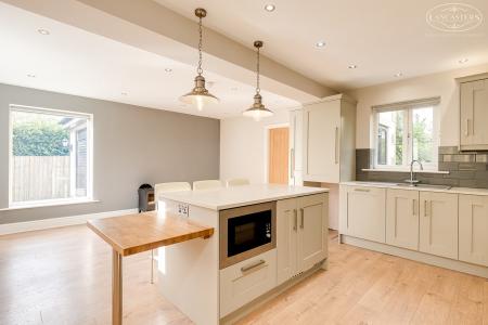 Open plan kitchen