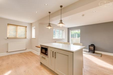 Open plan kitchen