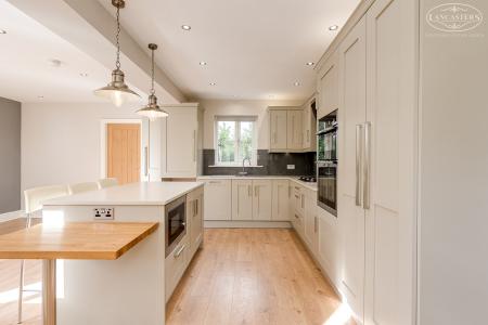 Open plan kitchen