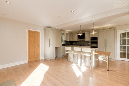 Open plan kitchen