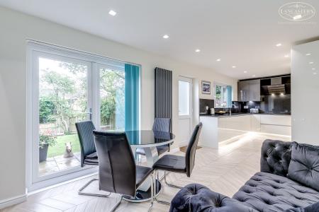 Open plan kitchen