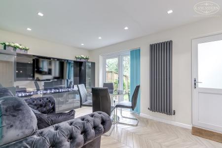 Open plan kitchen