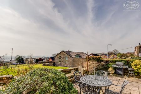 Rear garden and view