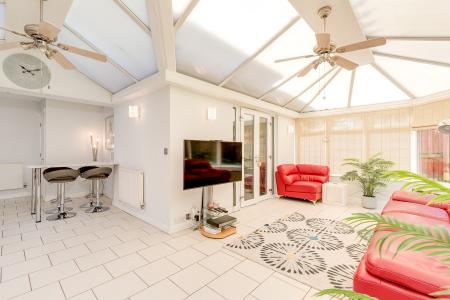 Open plan kitchen