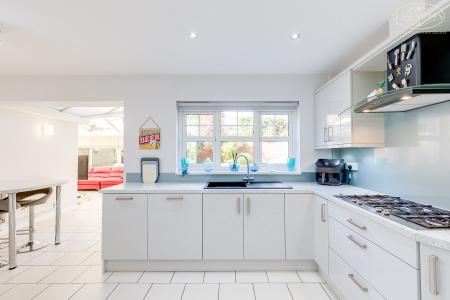 Open plan kitchen