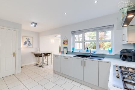 Open plan kitchen