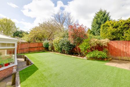 Rear garden