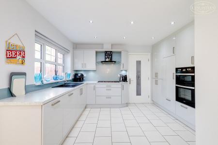 Open plan kitchen