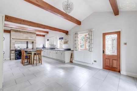 Open plan kitchen