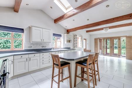 Open plan kitchen