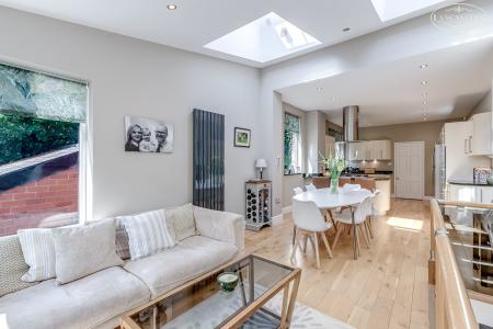 Open plan kitchen
