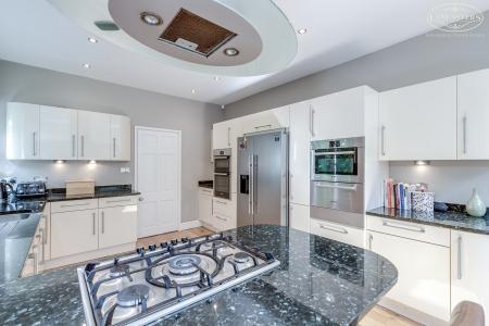 Open plan kitchen