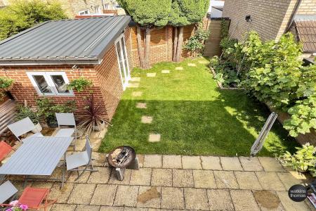 garden from upstairs