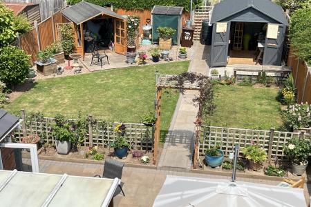view from upstairs
