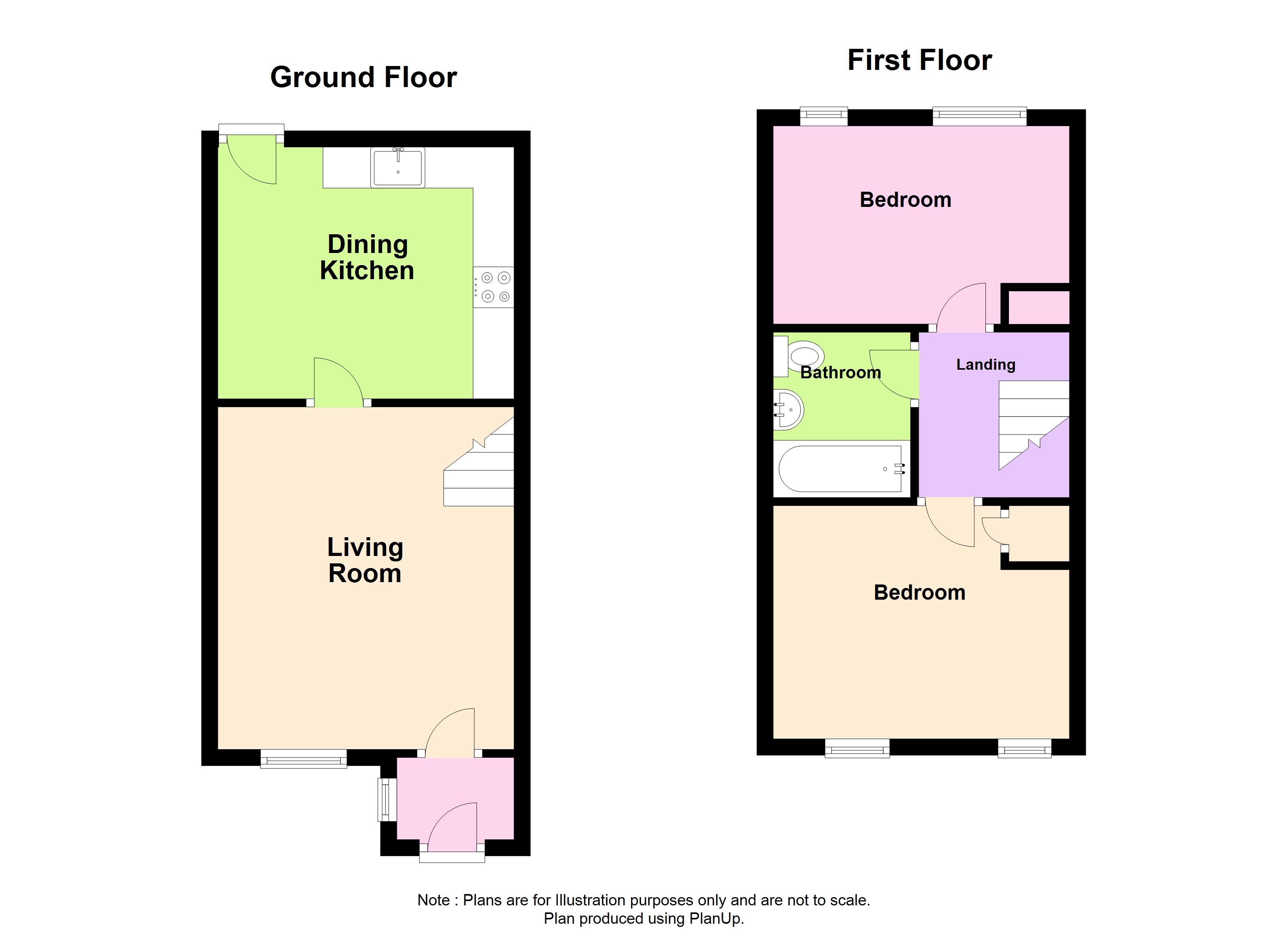2 bedroom Terraced House for sale in Northumberland