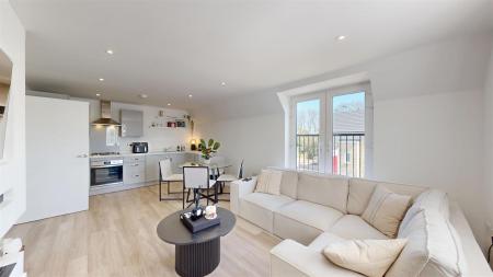 Living/Kitchen/Dining Room