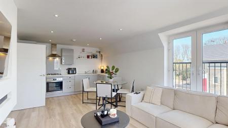 Living/Kitchen/Dining Room