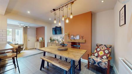 Kitchen/Living/Dining Area