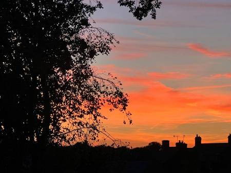 Sunsets From Front Garden