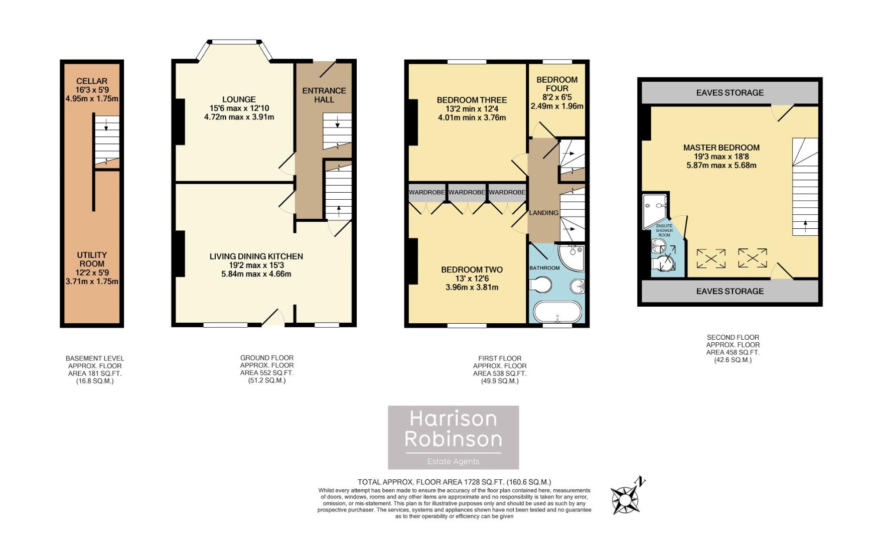 4 bedroom Terraced House for sale in Ilkley