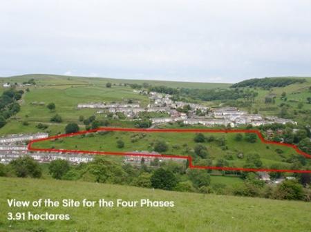 View of Site for Four Phases