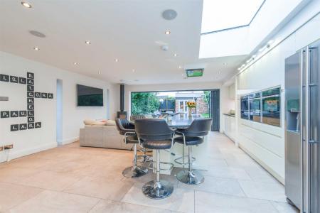 Open Plan Kitchen and Family Room