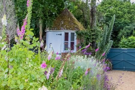 Edwardian brick summerhouse