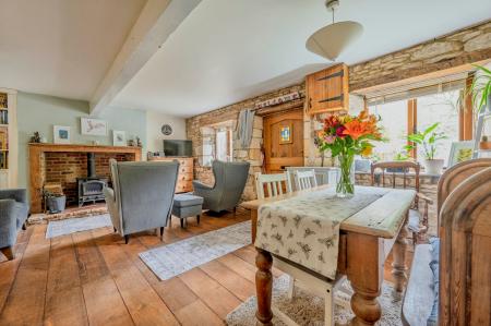 Living Room & Dining Area